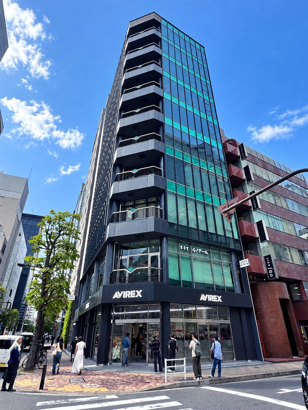 オールオン4クリニックが入るクローバー銀座ビル