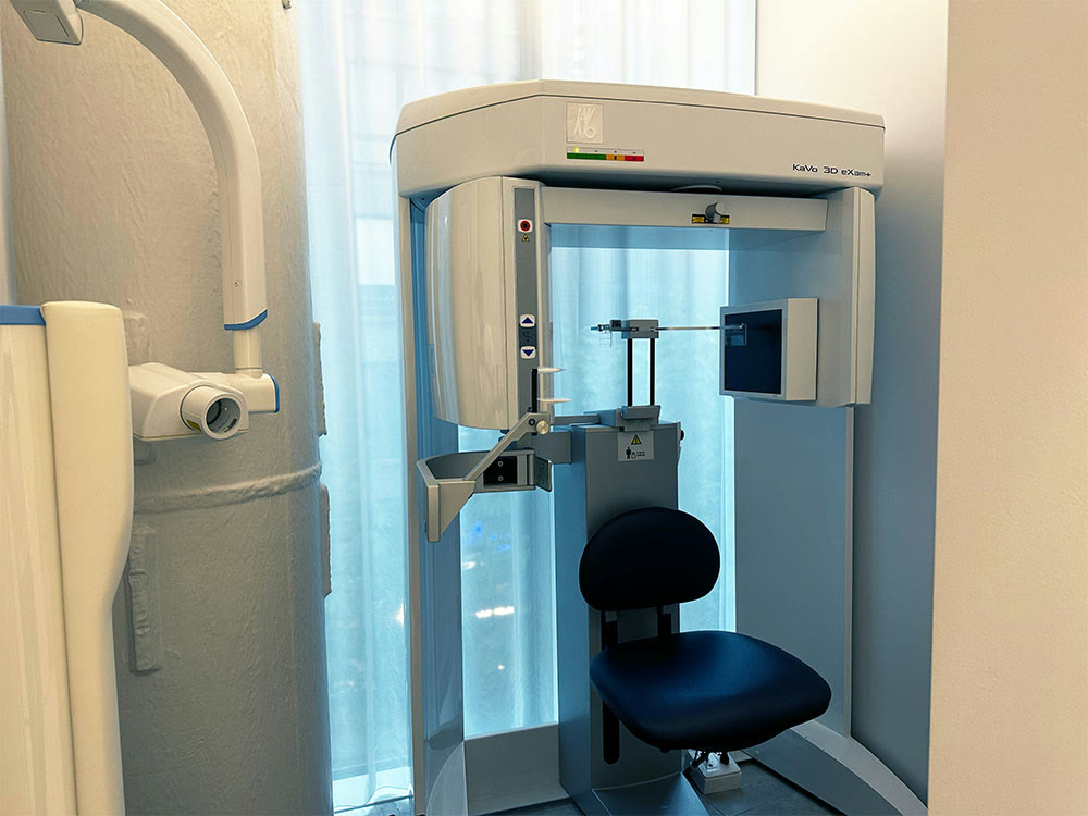 顎の骨の状態を立体的に確認する歯科用CT