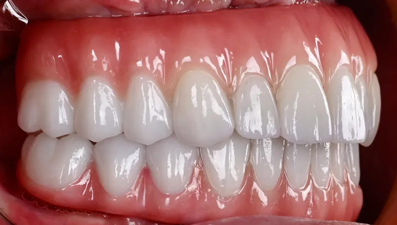 抜歯を機に、上下全顎の美しい口元と噛み合わせ改善をご希望された症例